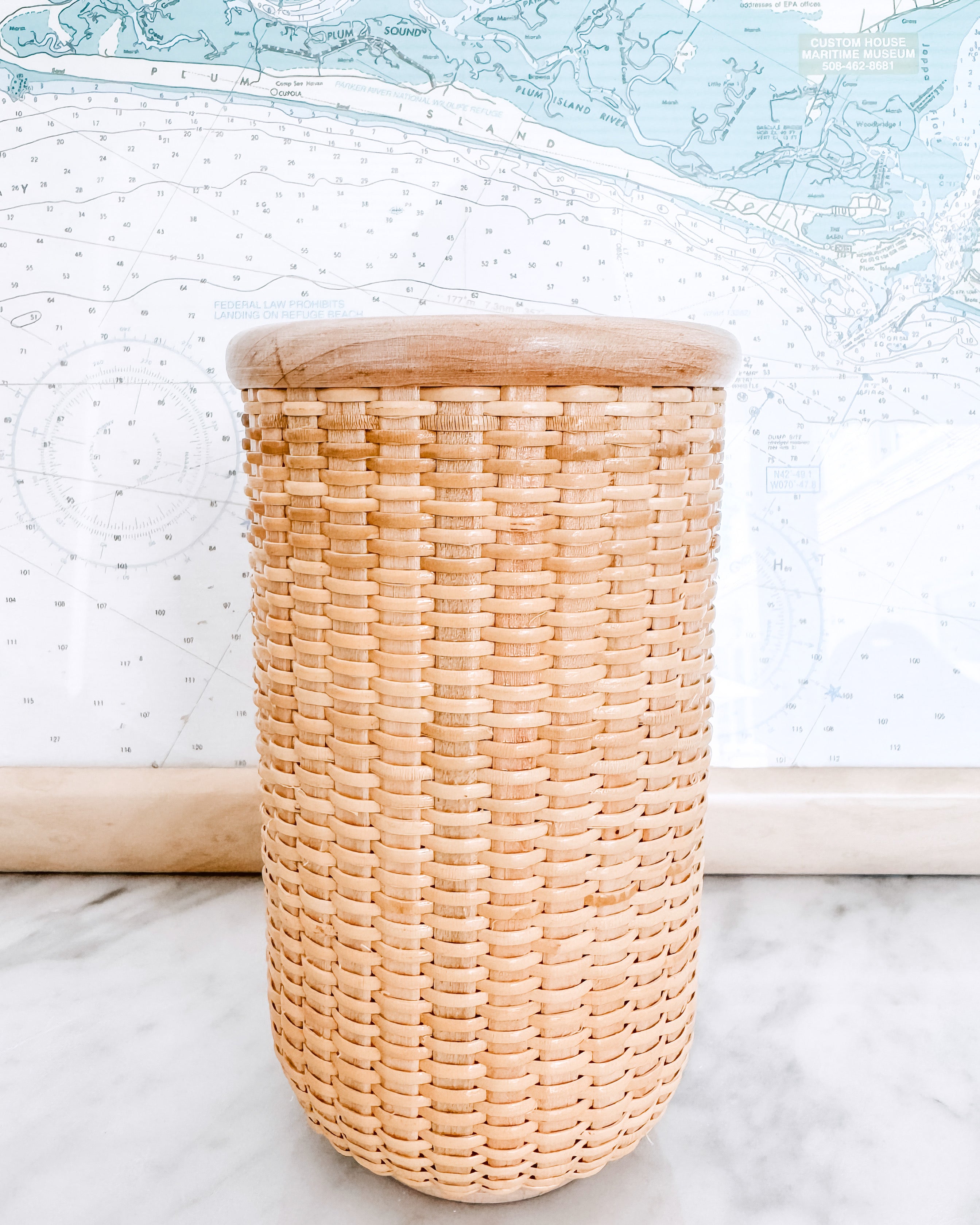 Nantucket Basketweave Koozie
