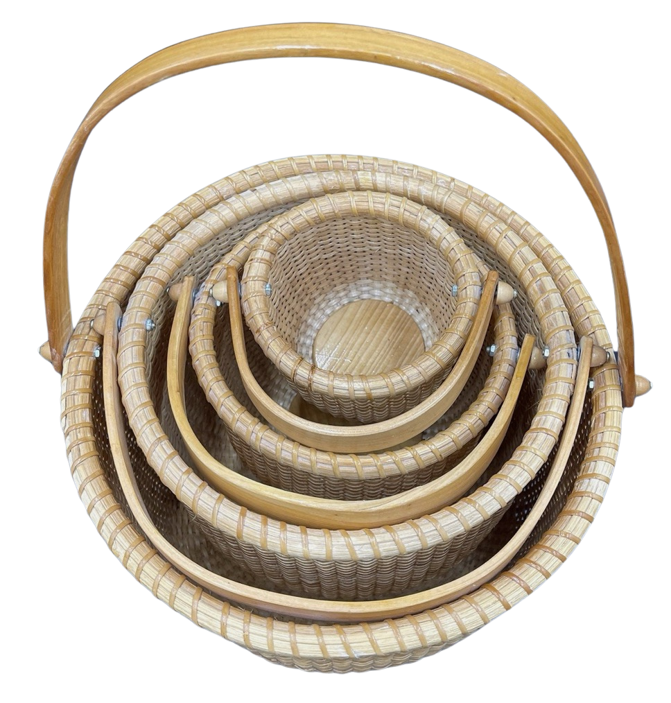 Nesting Set of Vintage Baskets