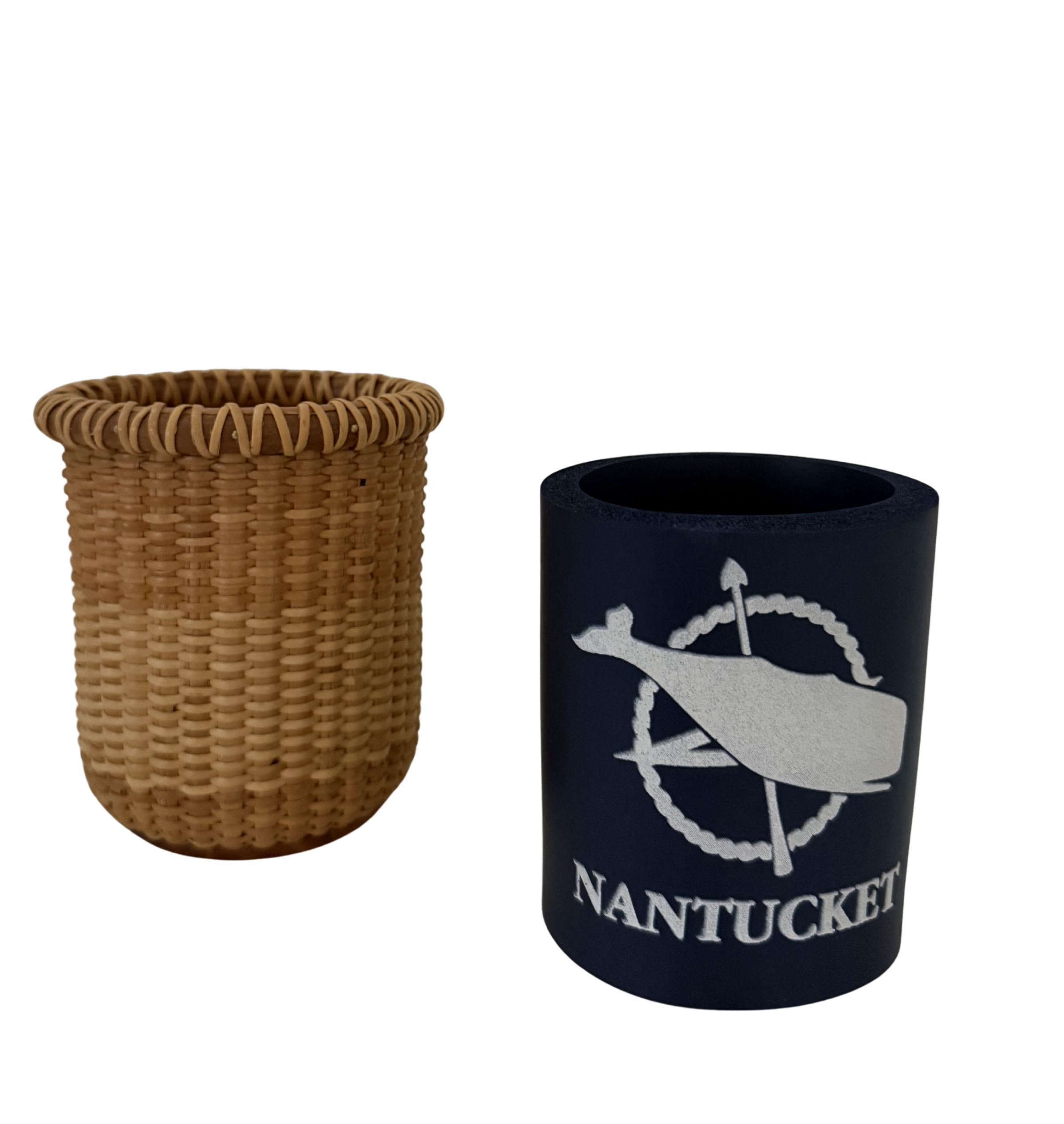 Versatile Vintage Nantucket Basket, signed and dated