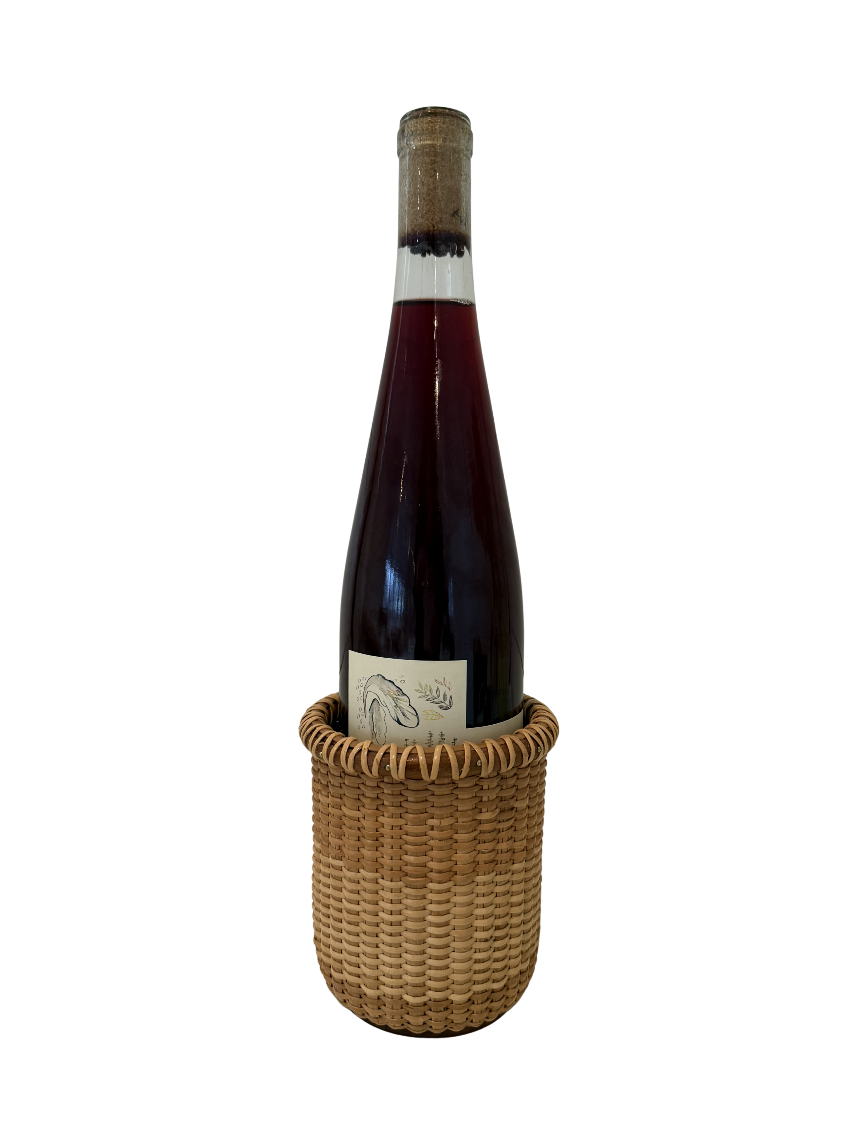 Versatile Vintage Nantucket Basket, signed and dated