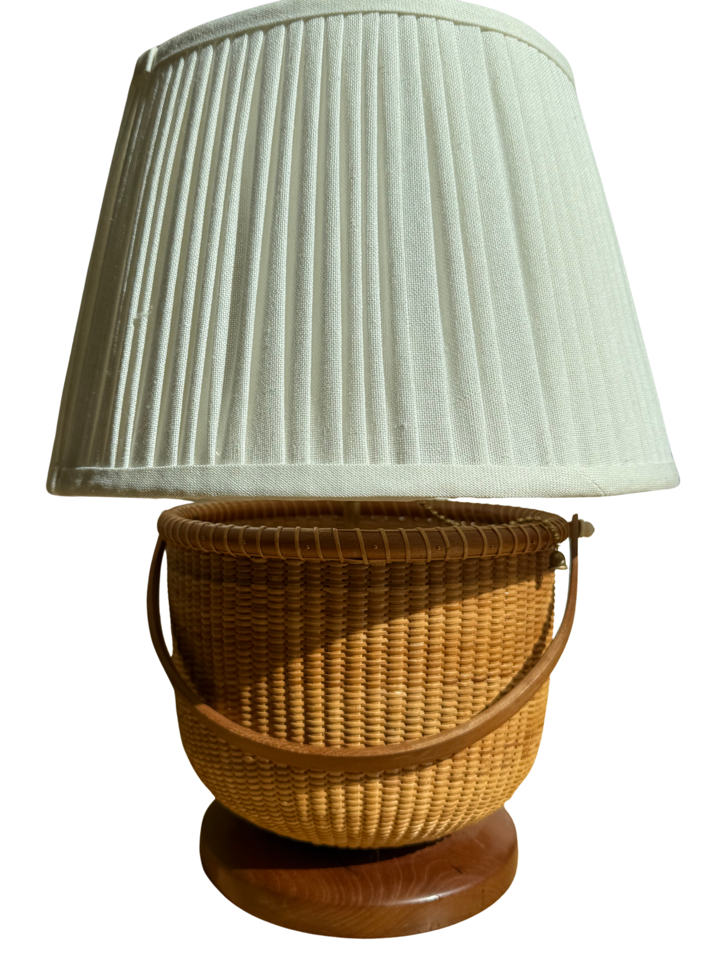 Vintage Basket Lamp