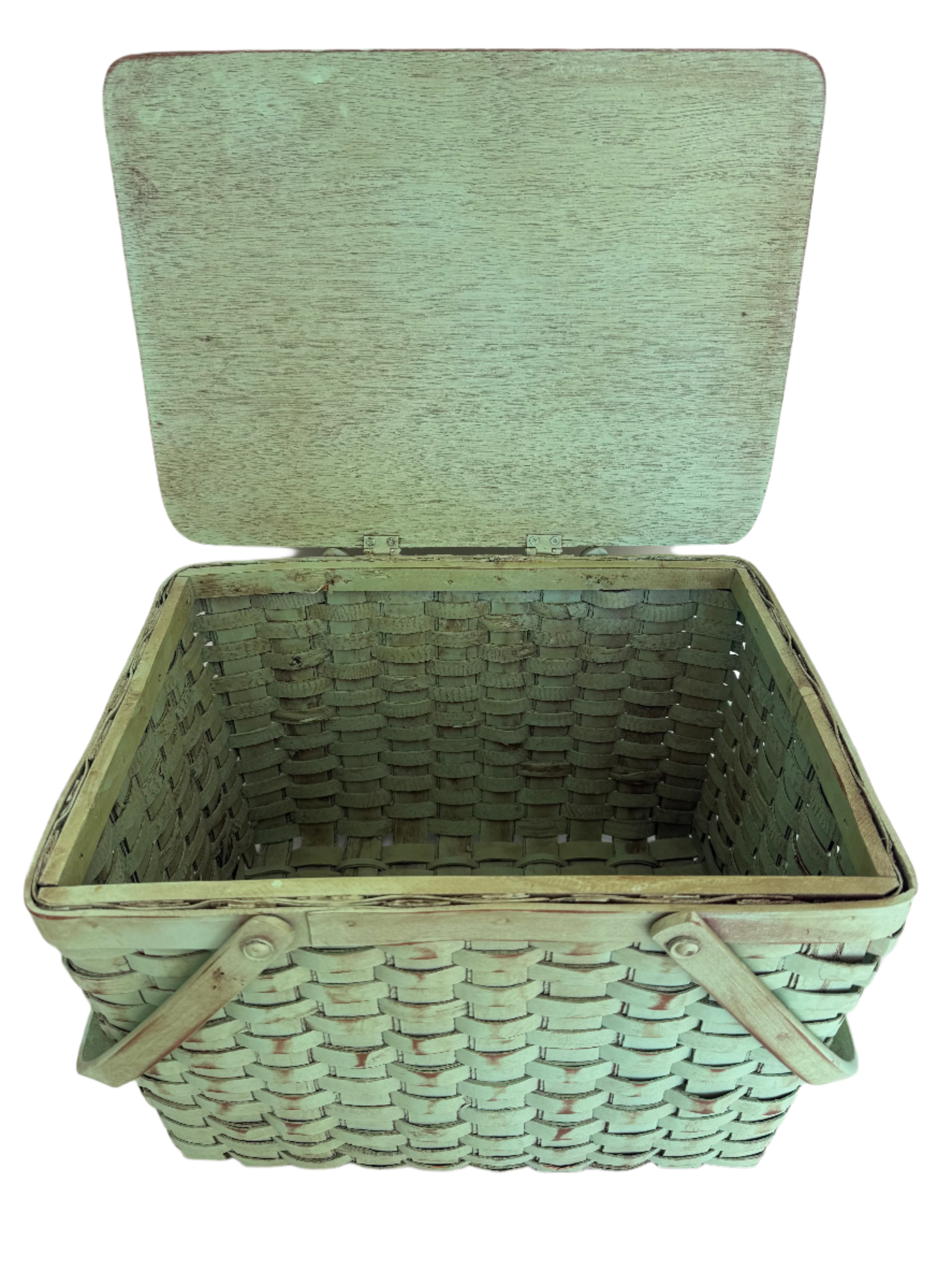 Antique Picnic Basket