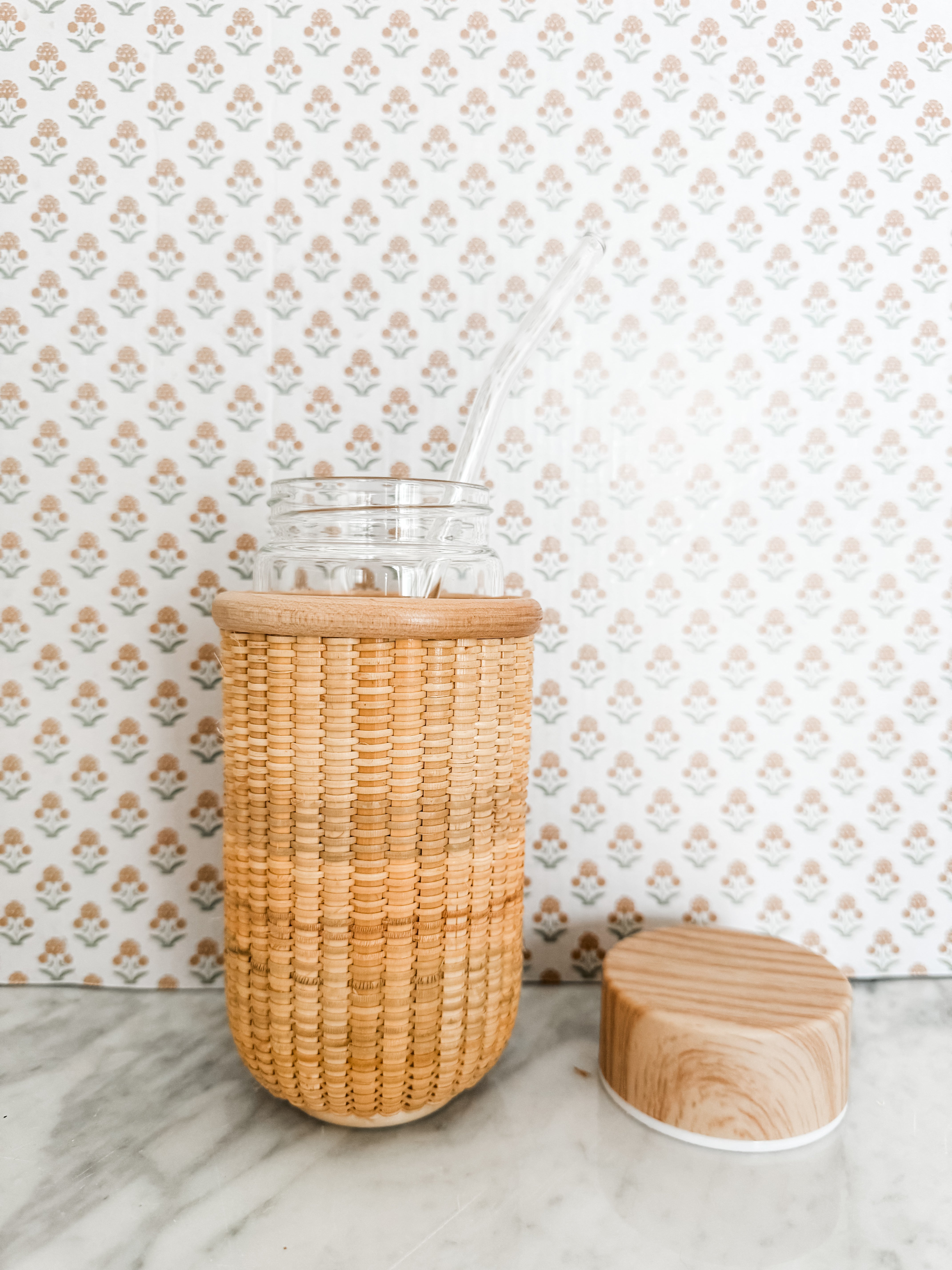 Glass Tumbler & Neoprene Koozie