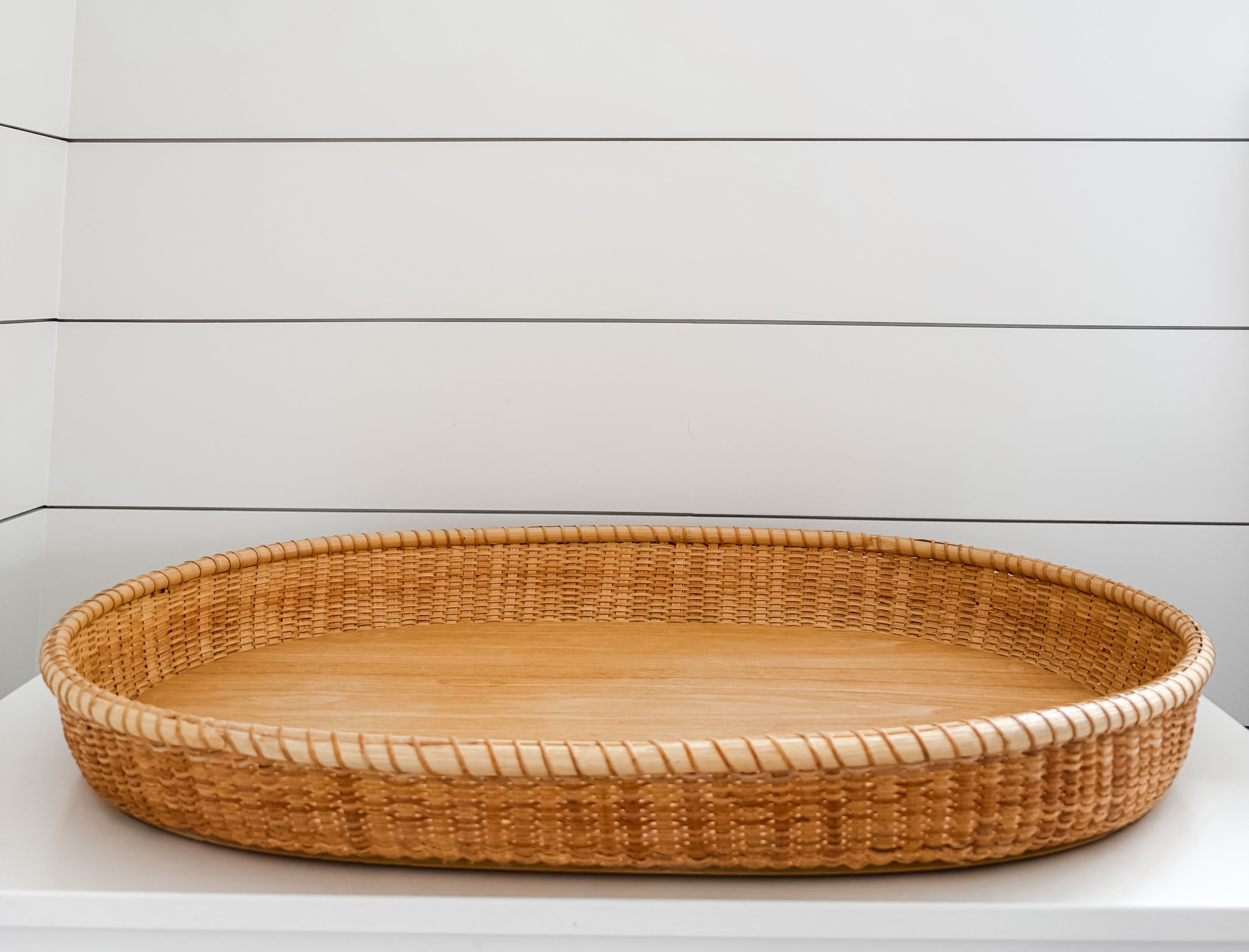 Large Nantucket Basket Tray