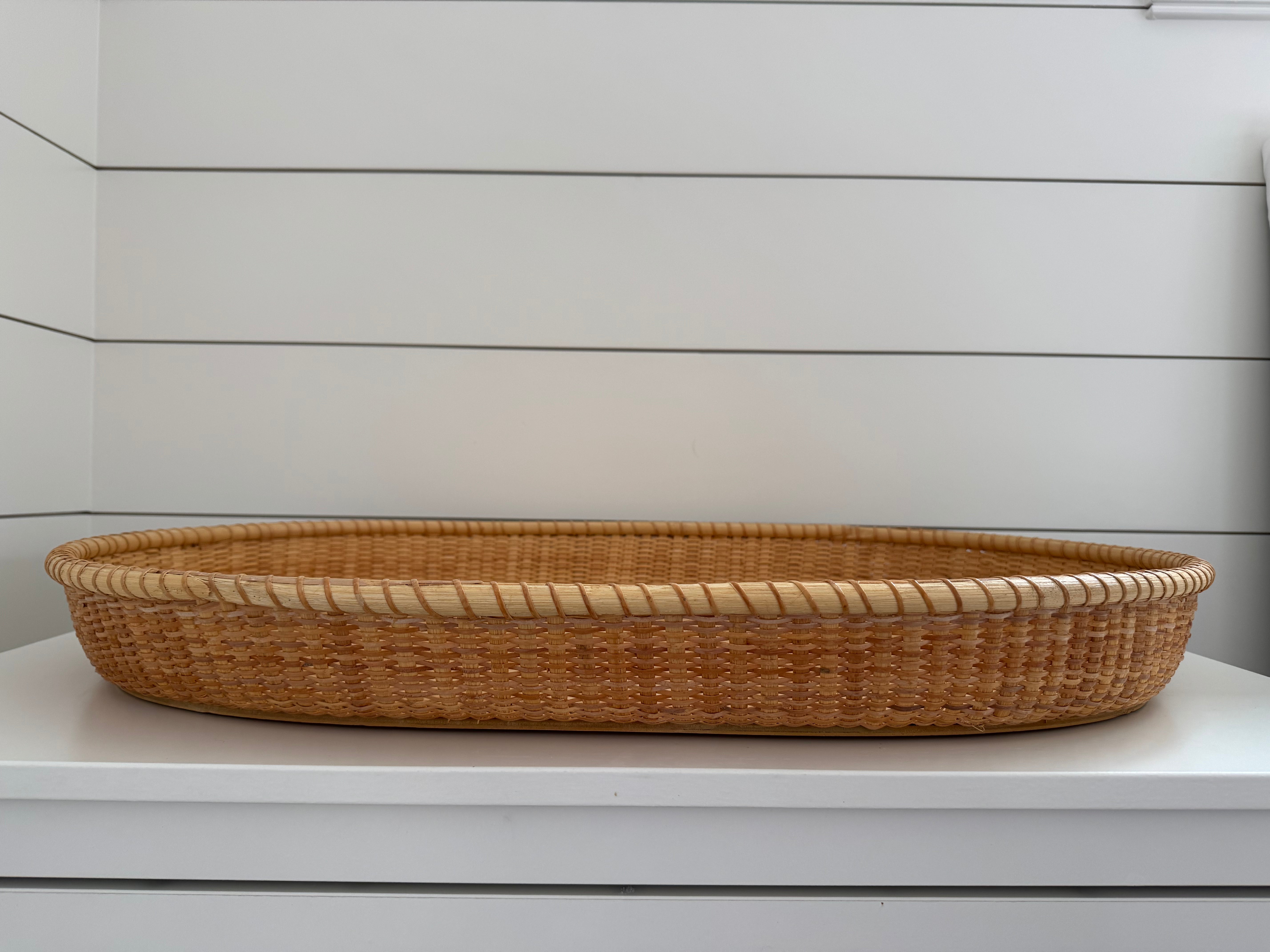 Large Nantucket Basket Tray