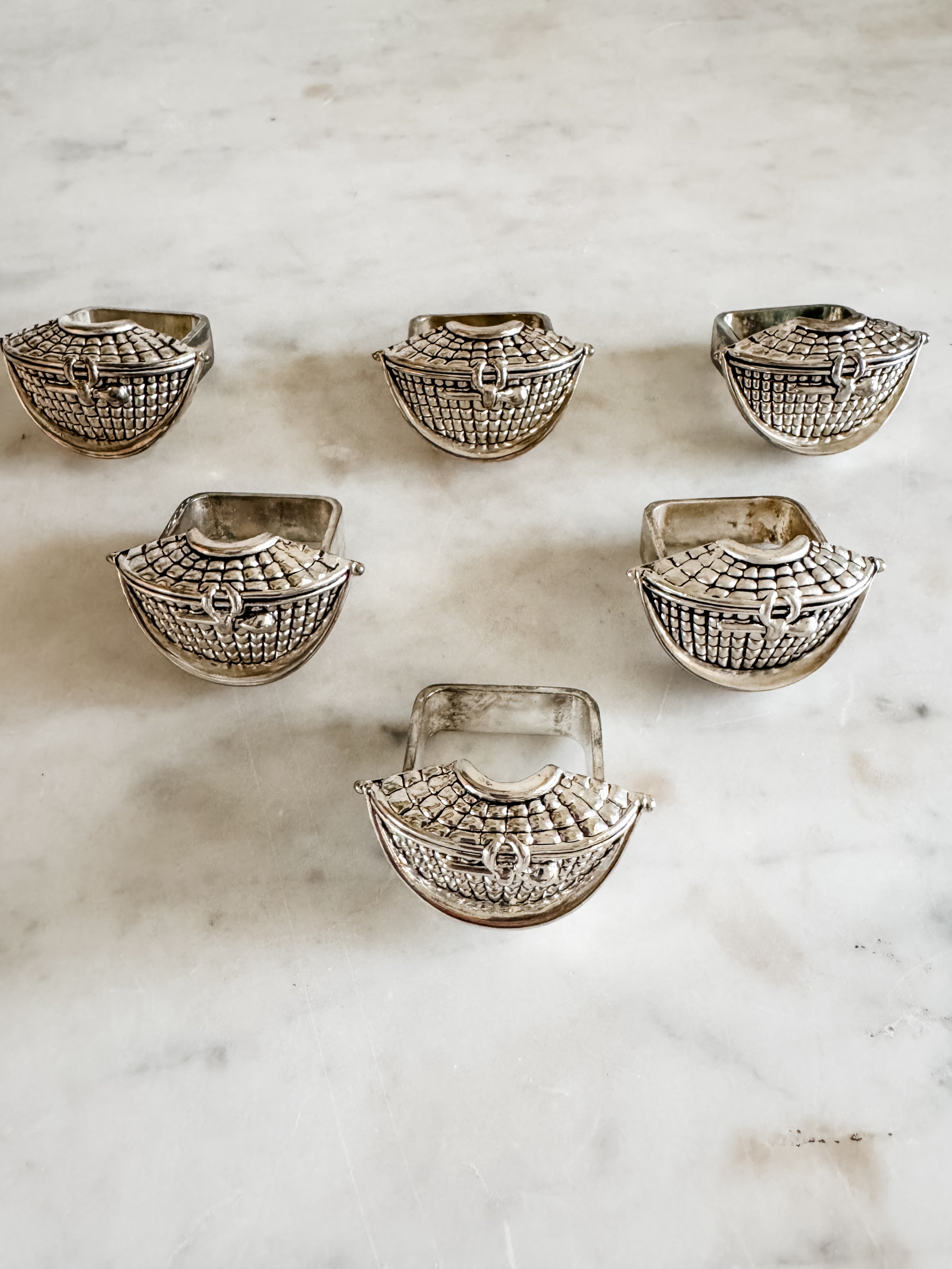 Nantucket Basket Napkin Rings