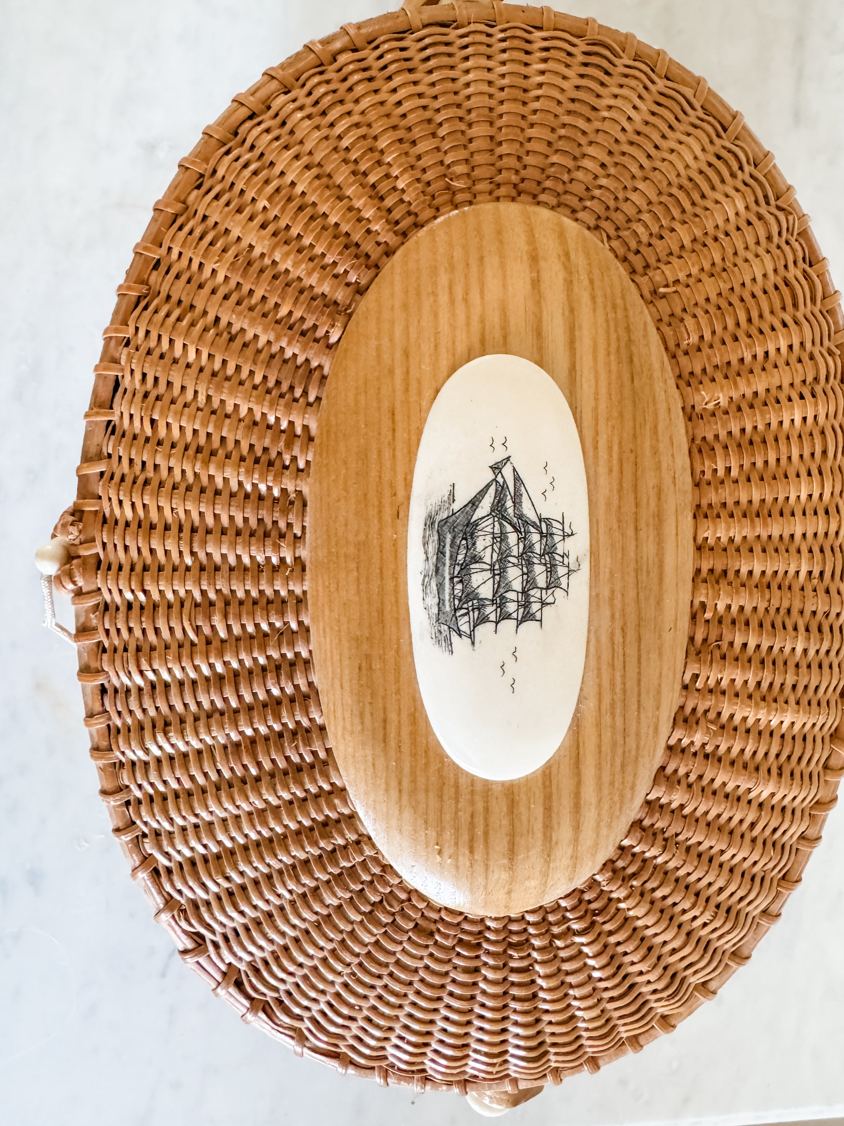 Vintage Basket Purse