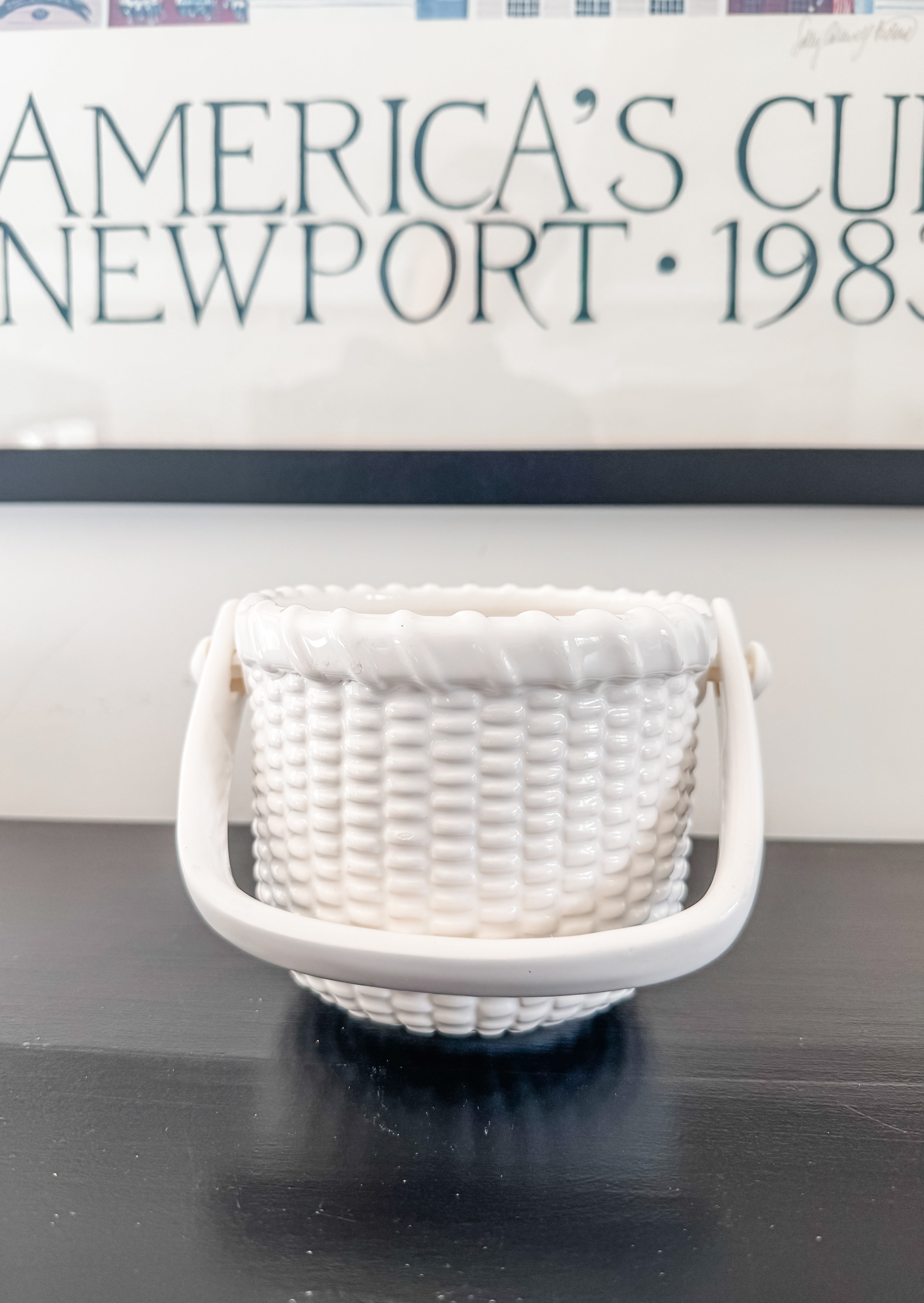 ceramic Nantucket Basket bowl