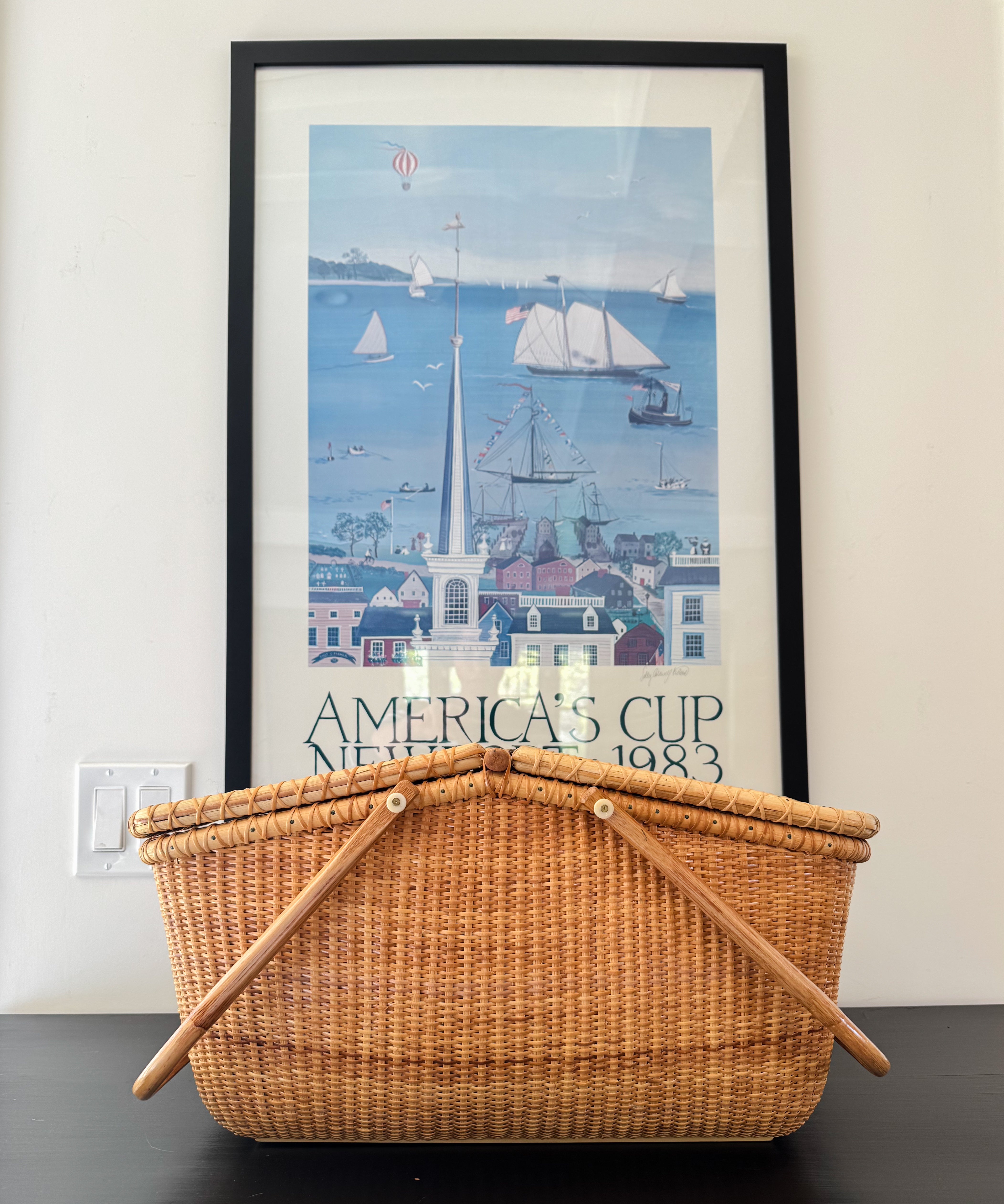 Vintage Picnic Basket