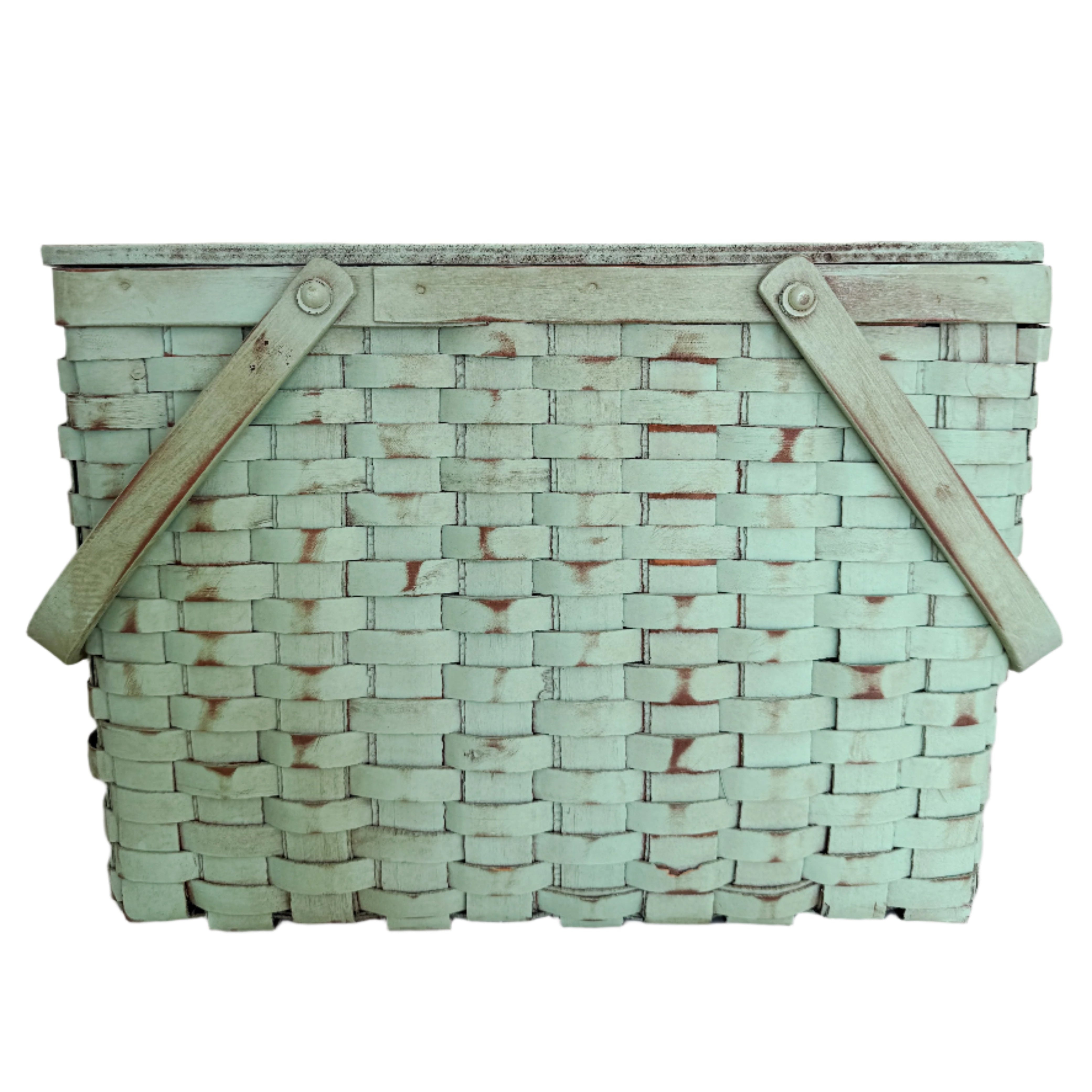 Antique Picnic Basket