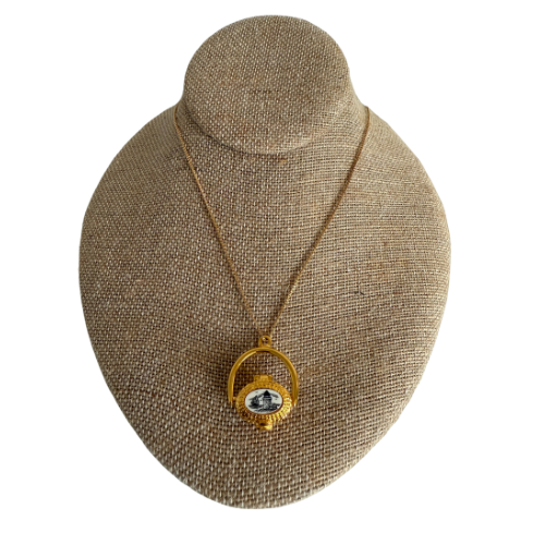 Vintage Nantucket Basket Pendant