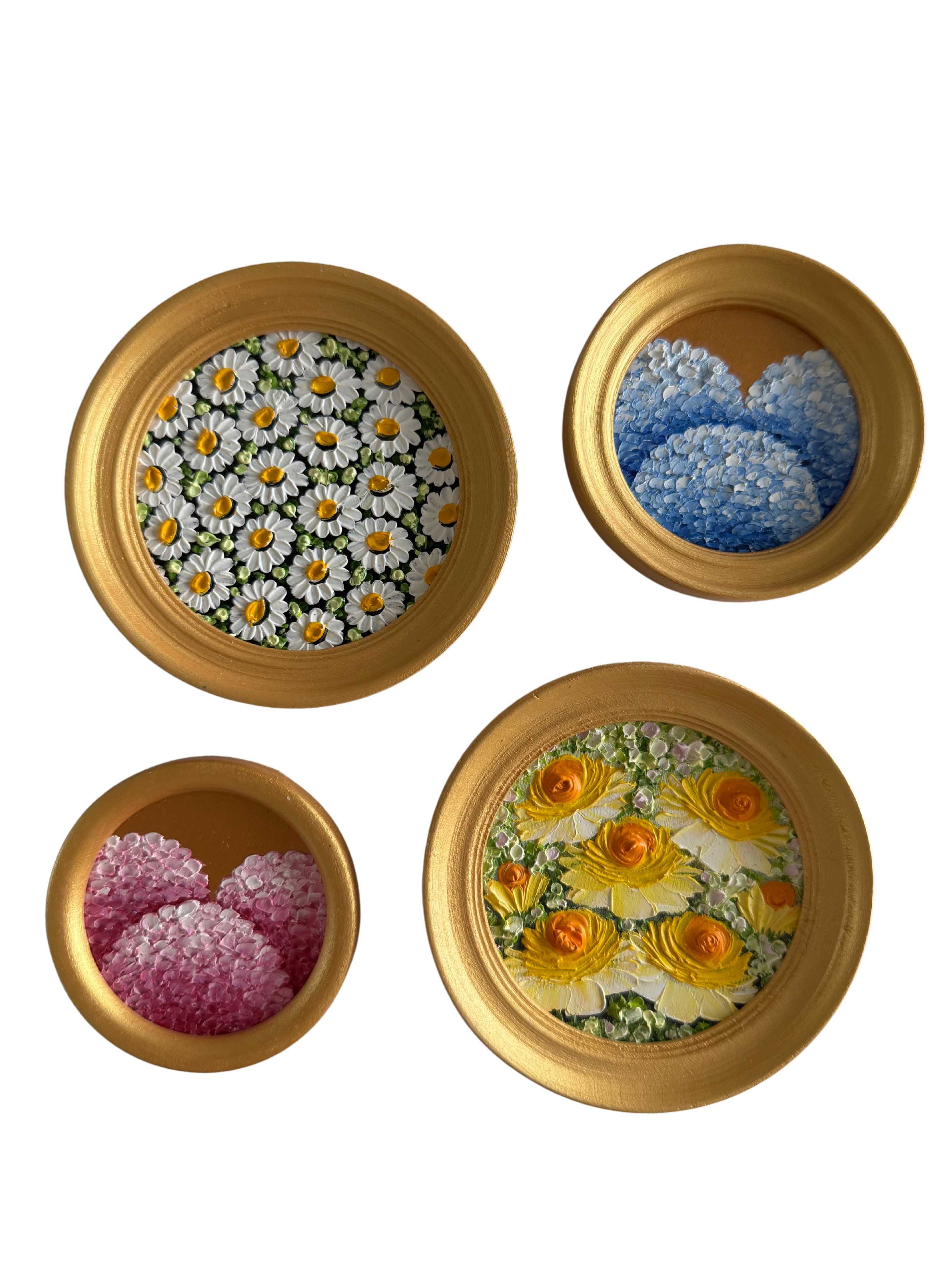 Miniature Floral Paintings from Ukraine