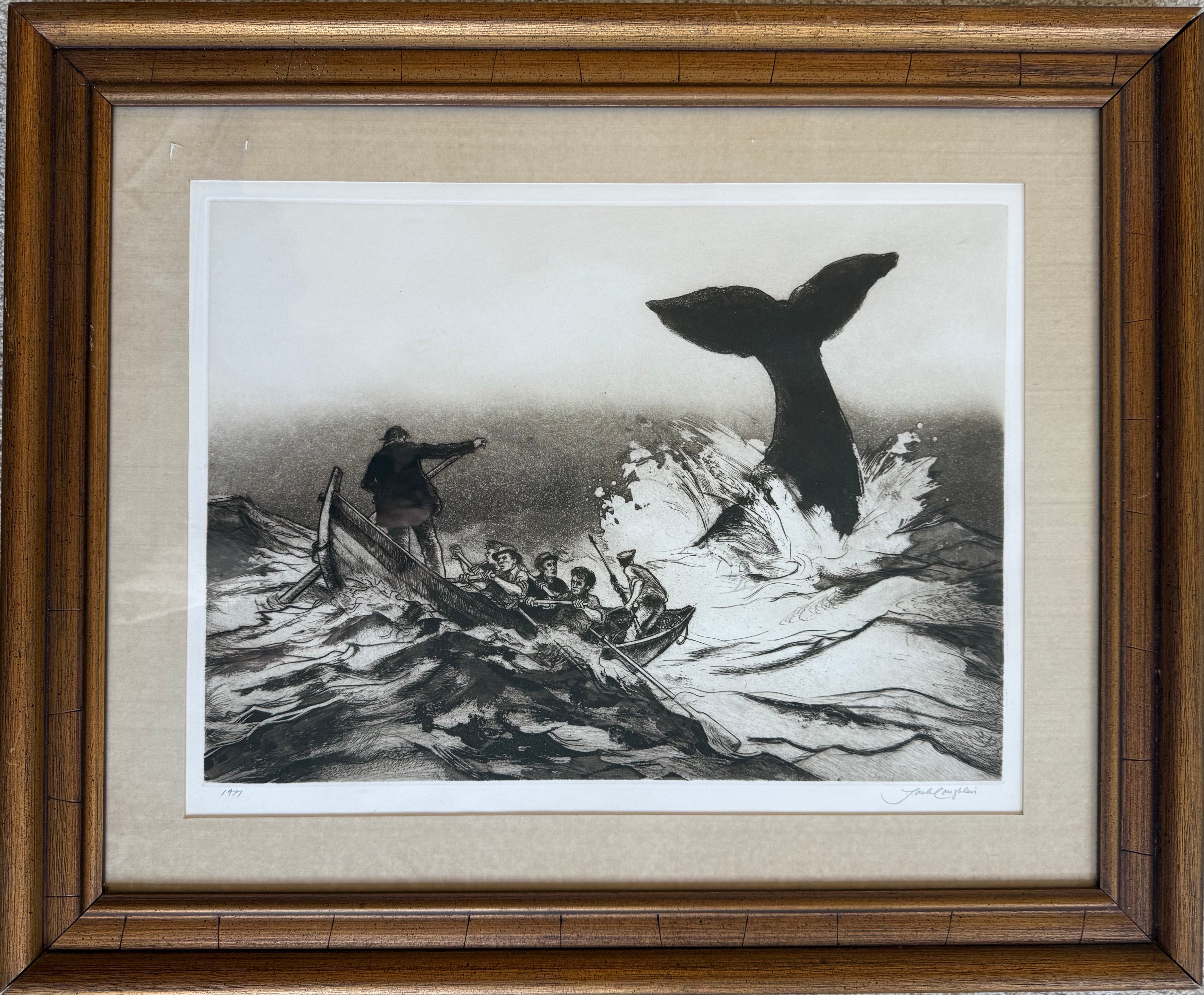 Going on the Whale" by American artist Jack Coughlin (b. 1932).