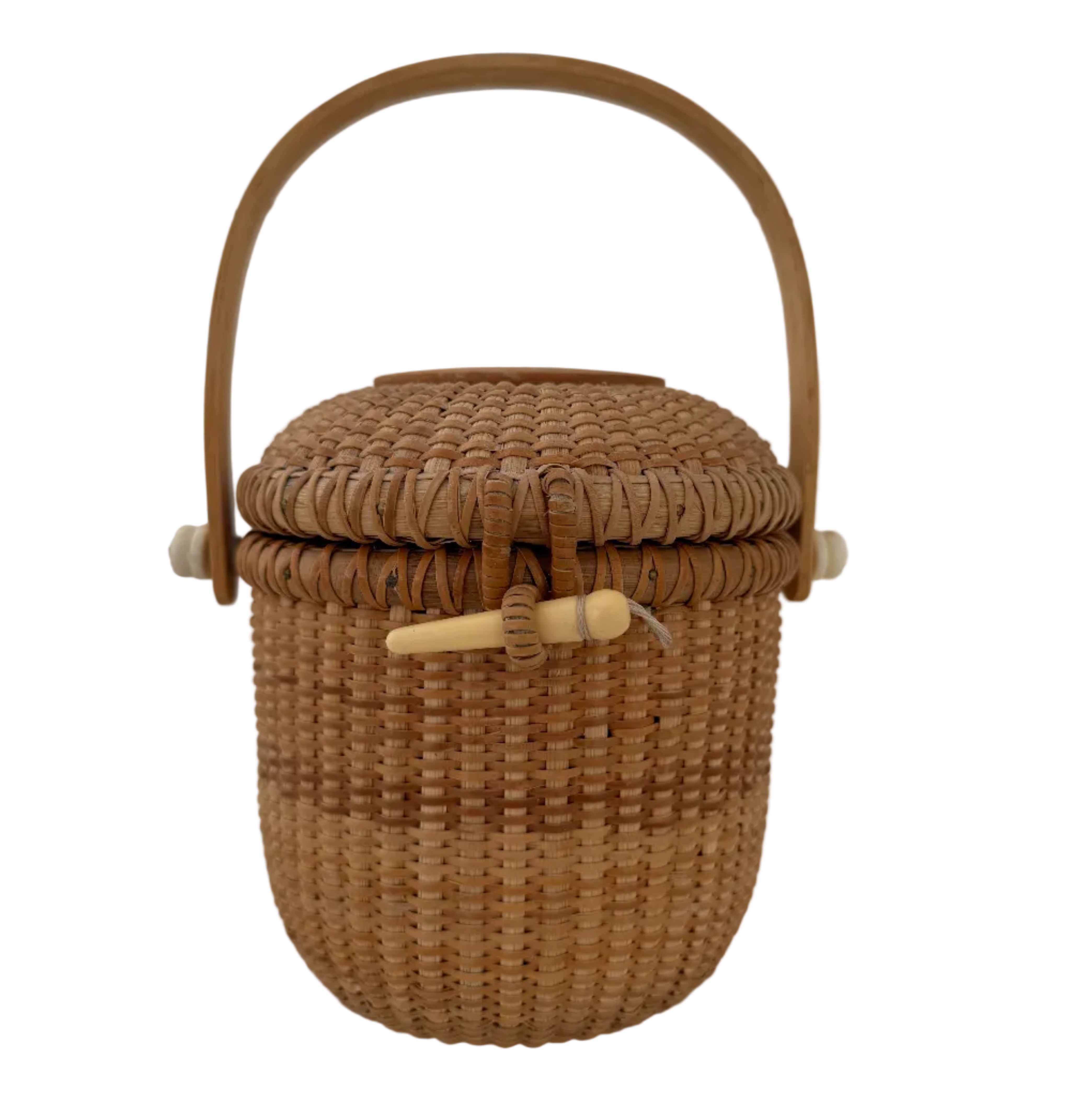 Vintage Hancock Baskets Nantucket Basket Purse