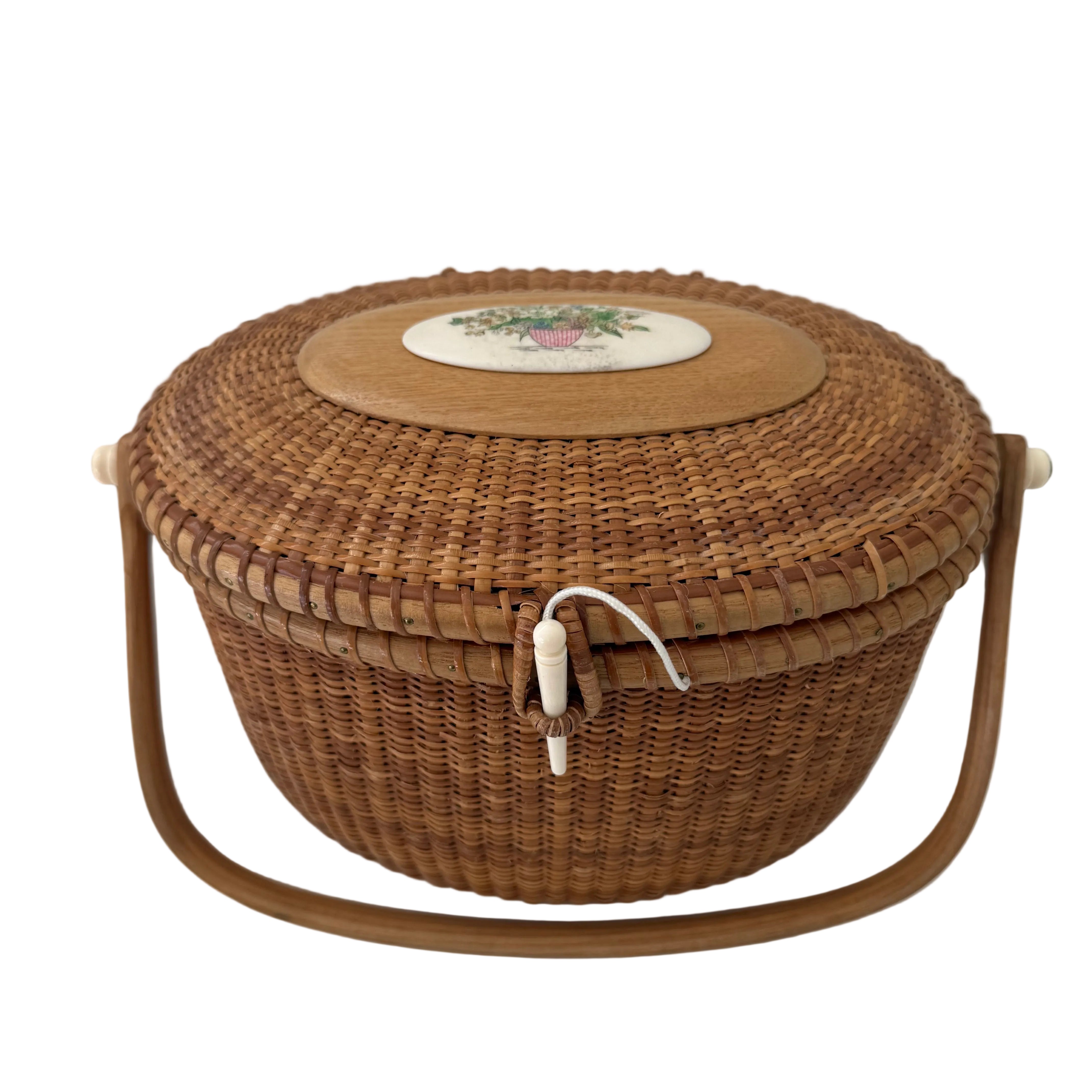 Vintage Nantucket Basket Purse