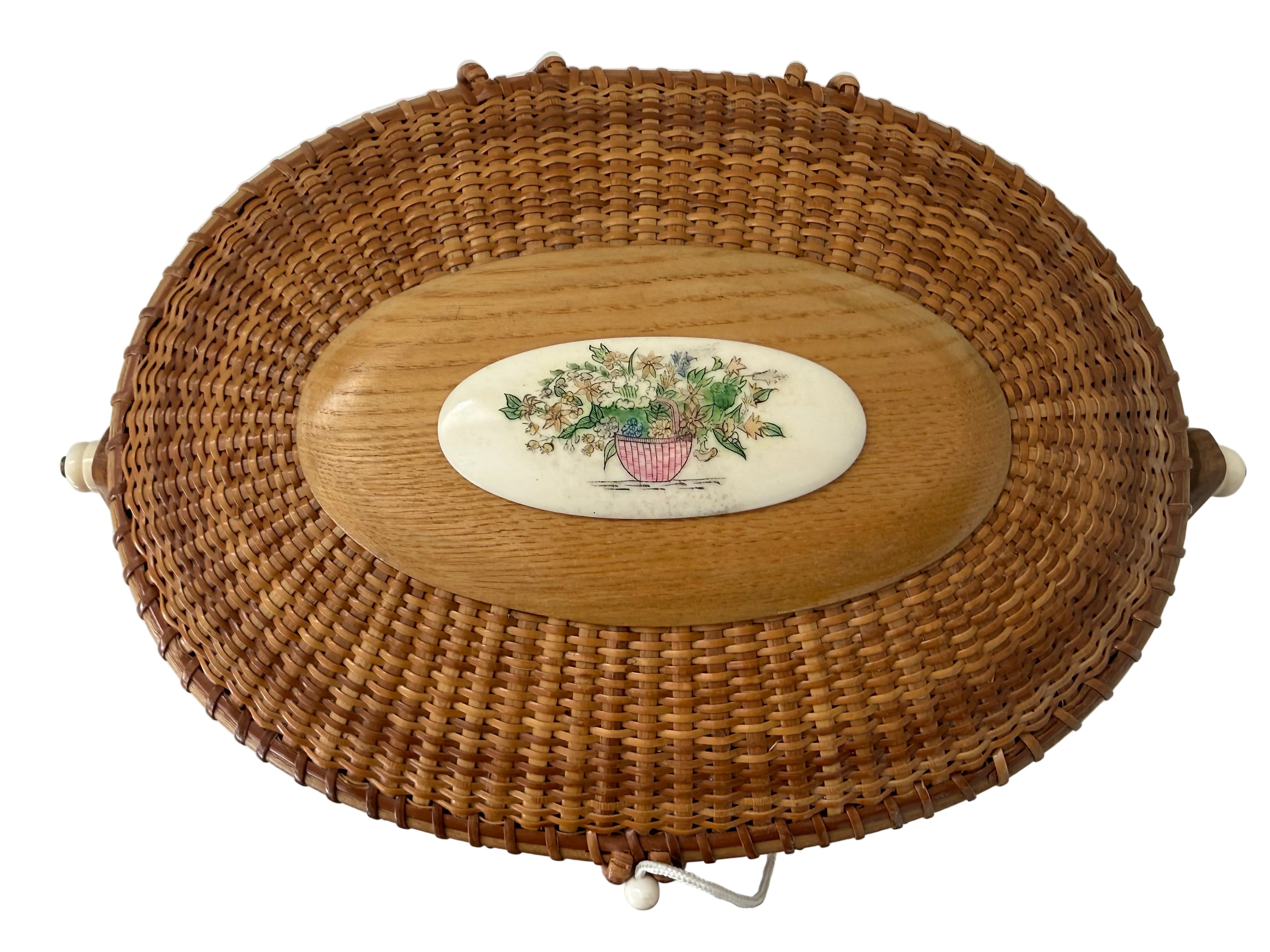 Vintage Nantucket Basket Purse