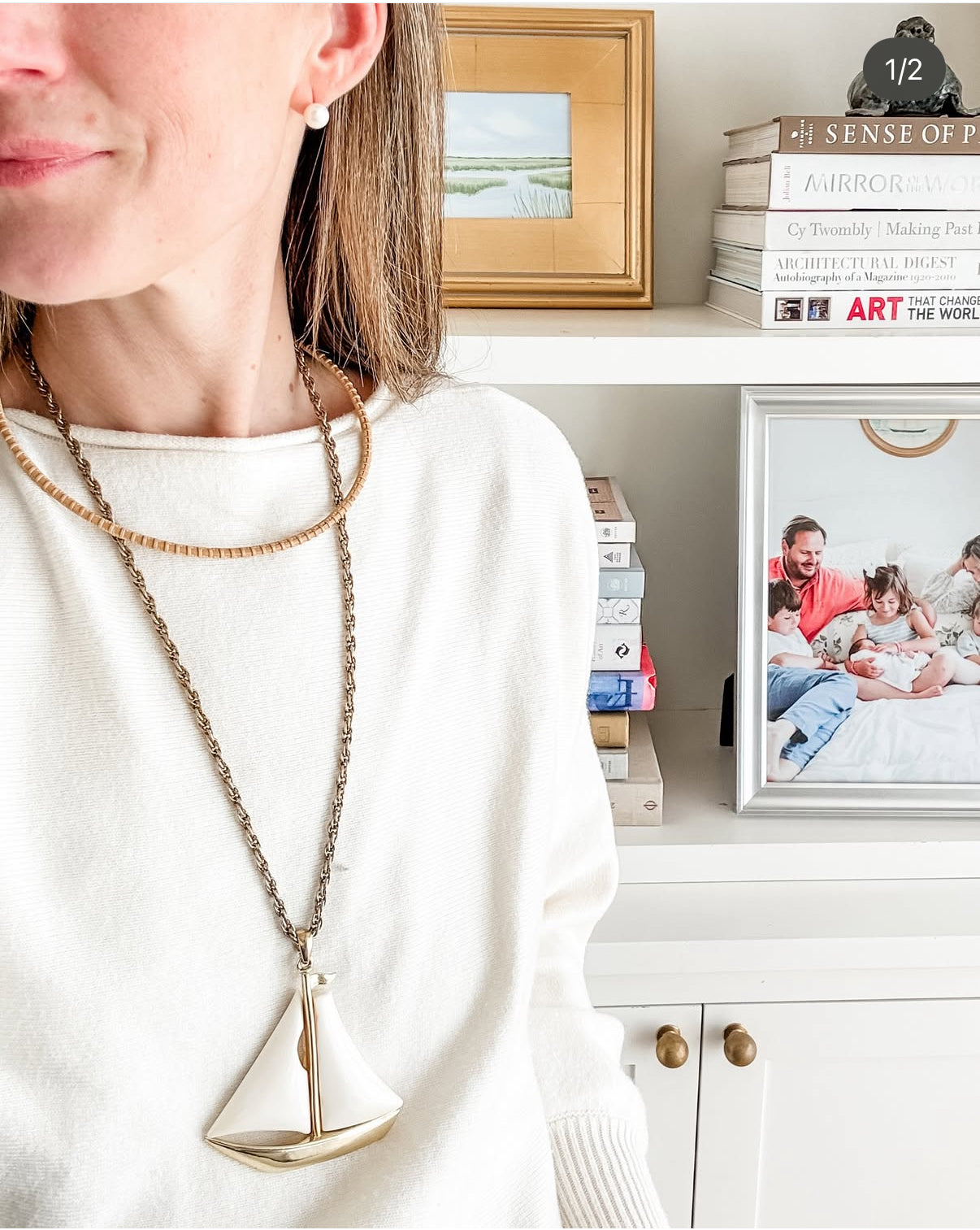 Sailboat Pendant Necklace