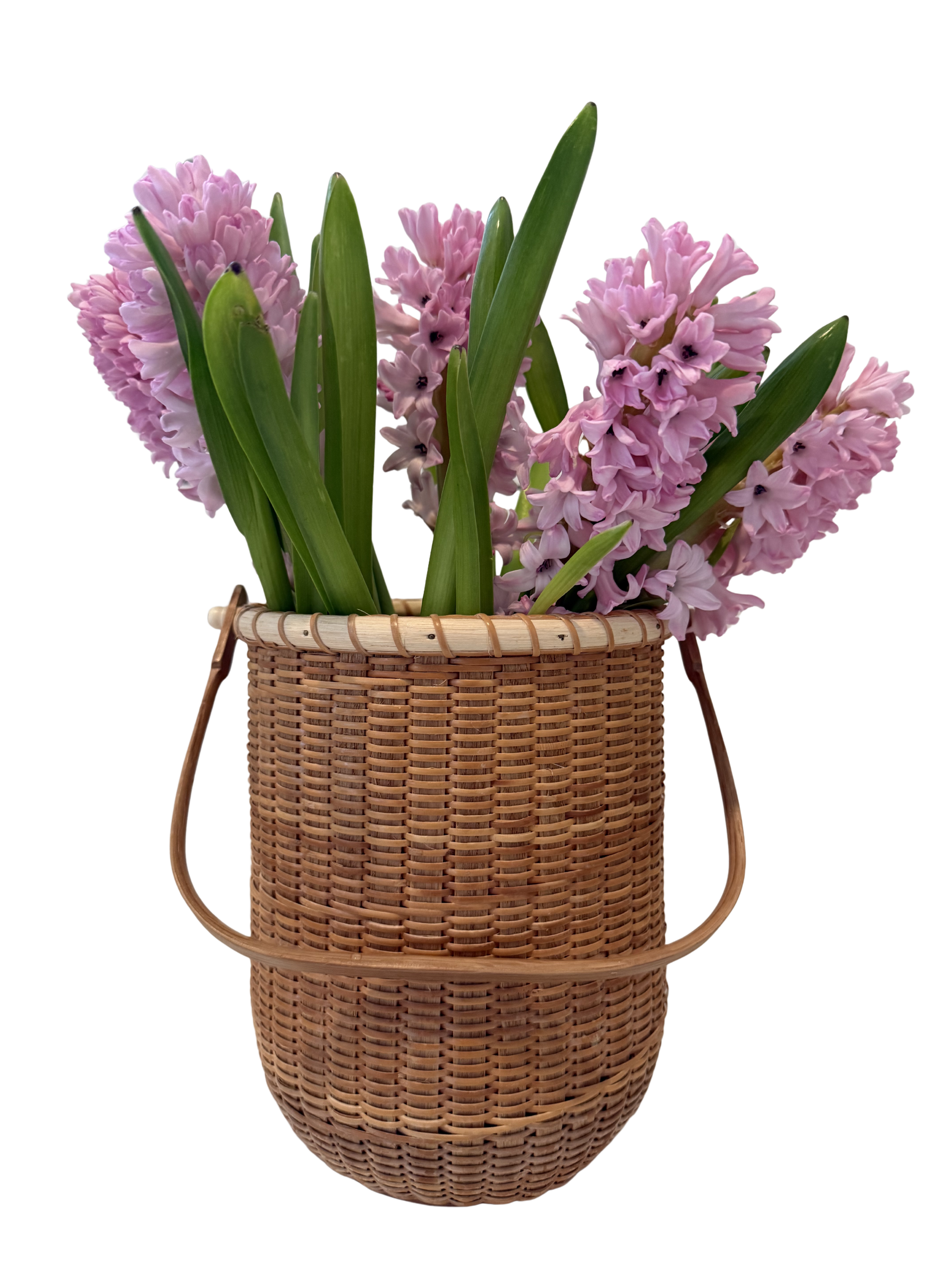 Vintage Nantucket Basket Ice Bucket