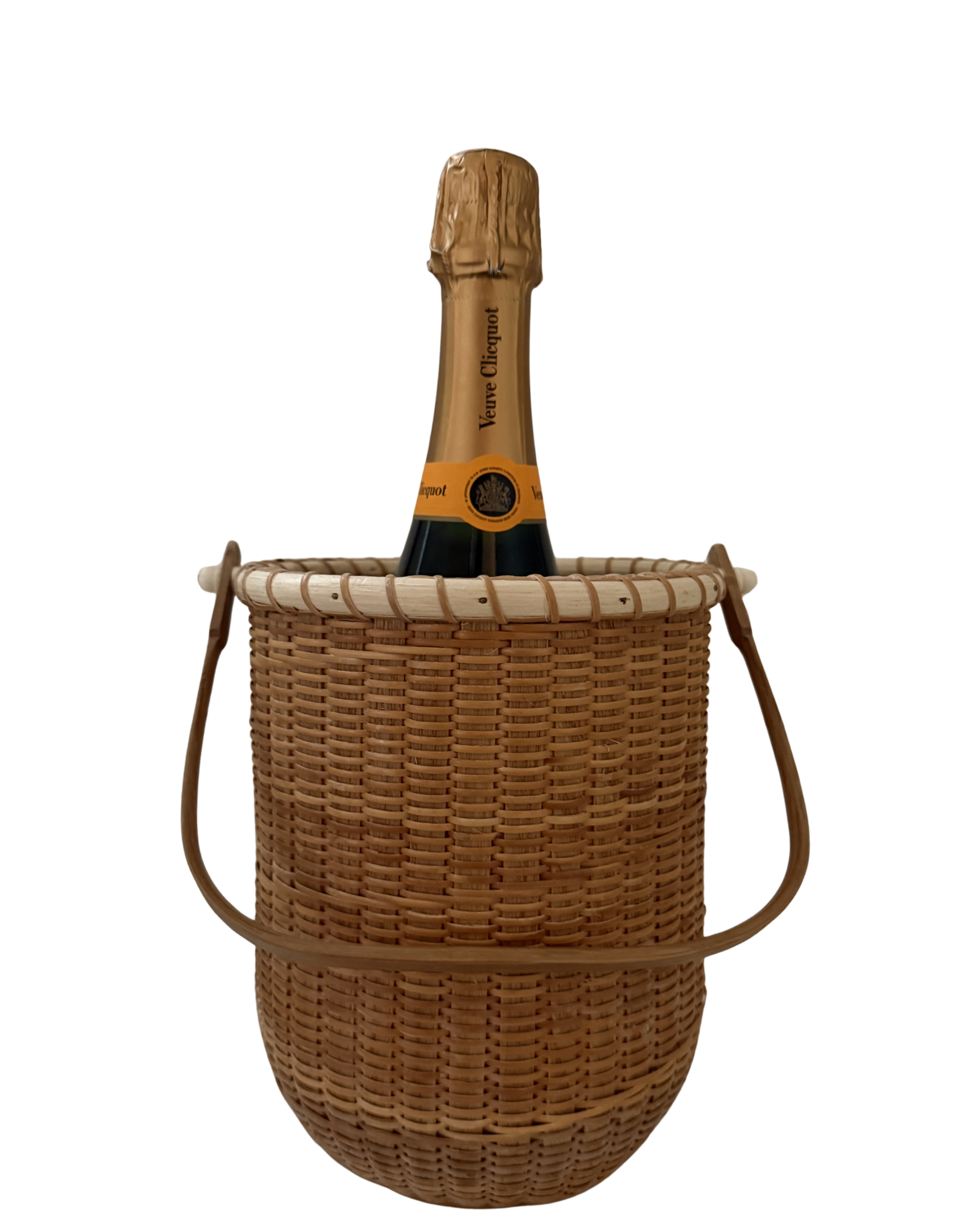 Vintage Nantucket Basket Ice Bucket