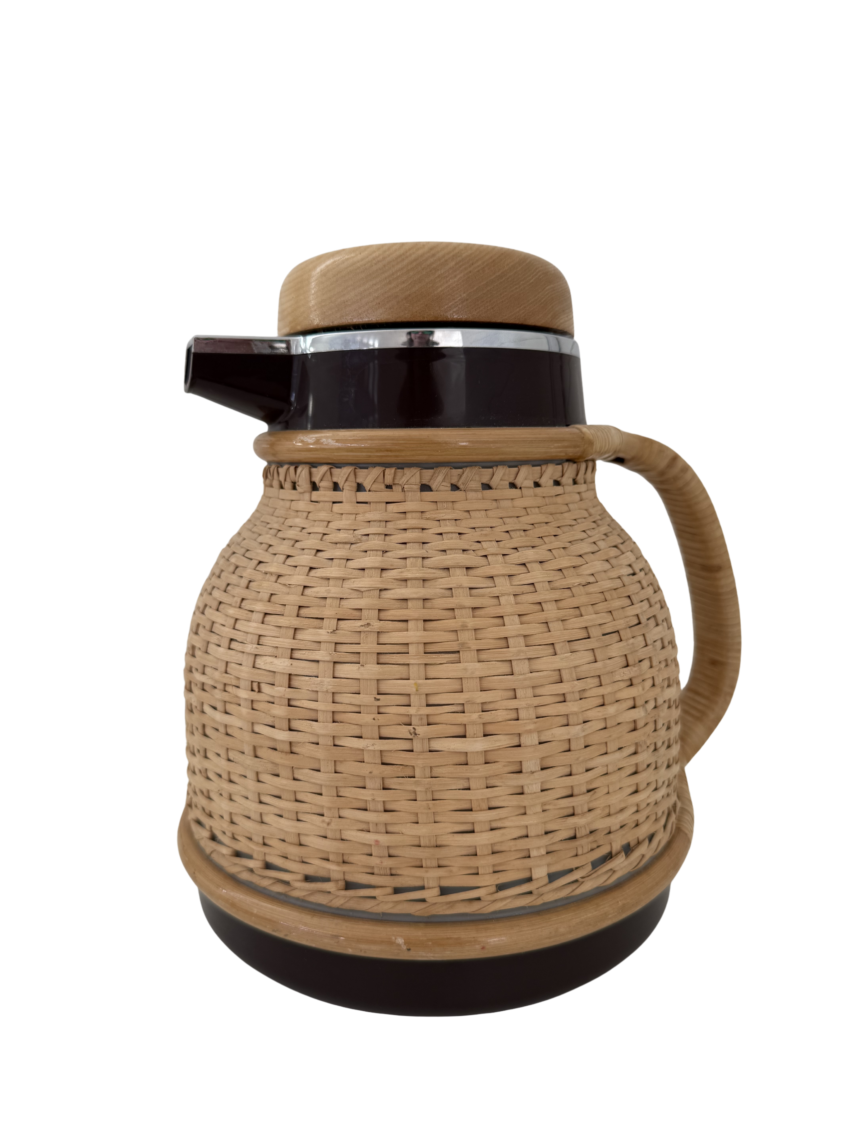 Vintage Woven Coffee Carafe