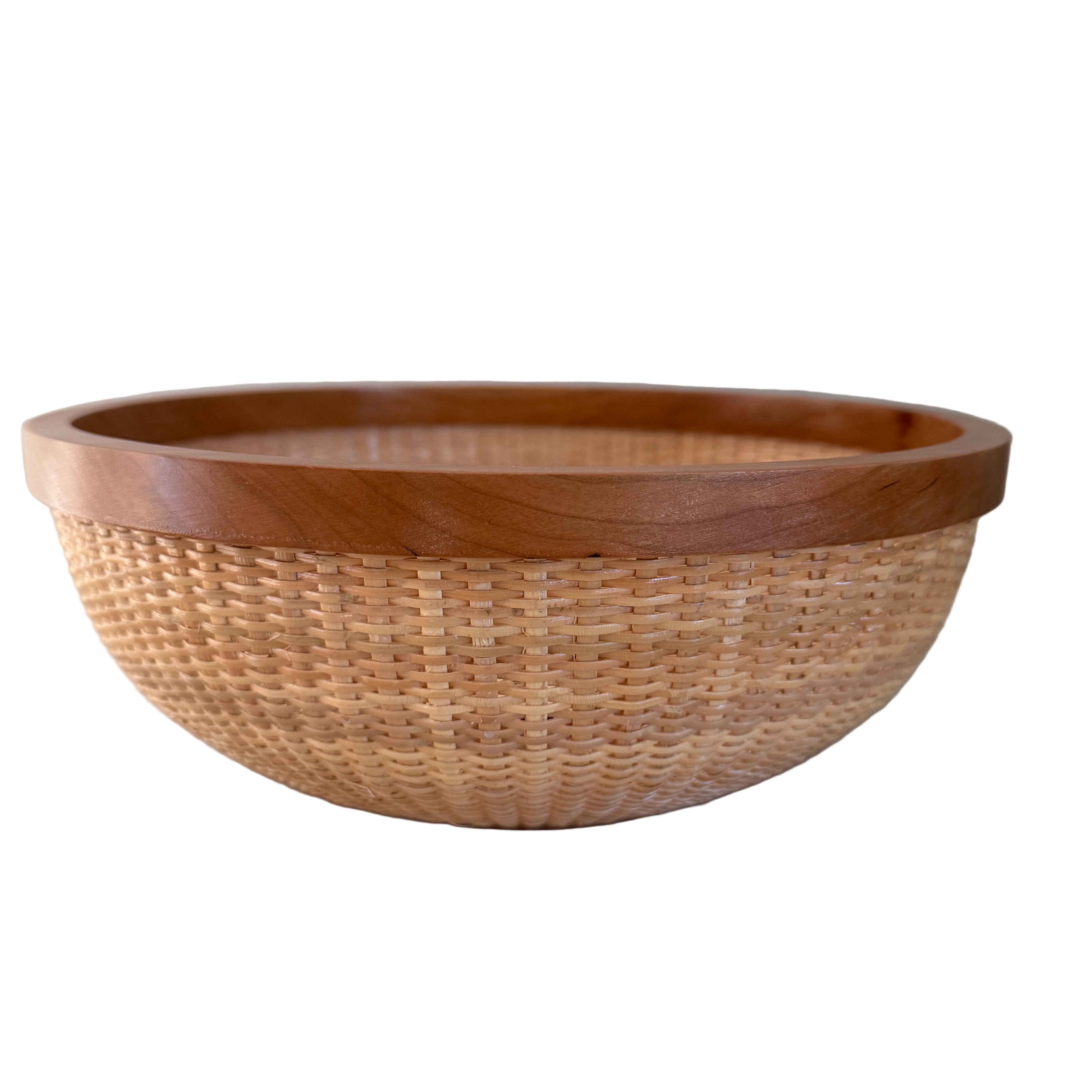 Round Nantucket Basket Bowl