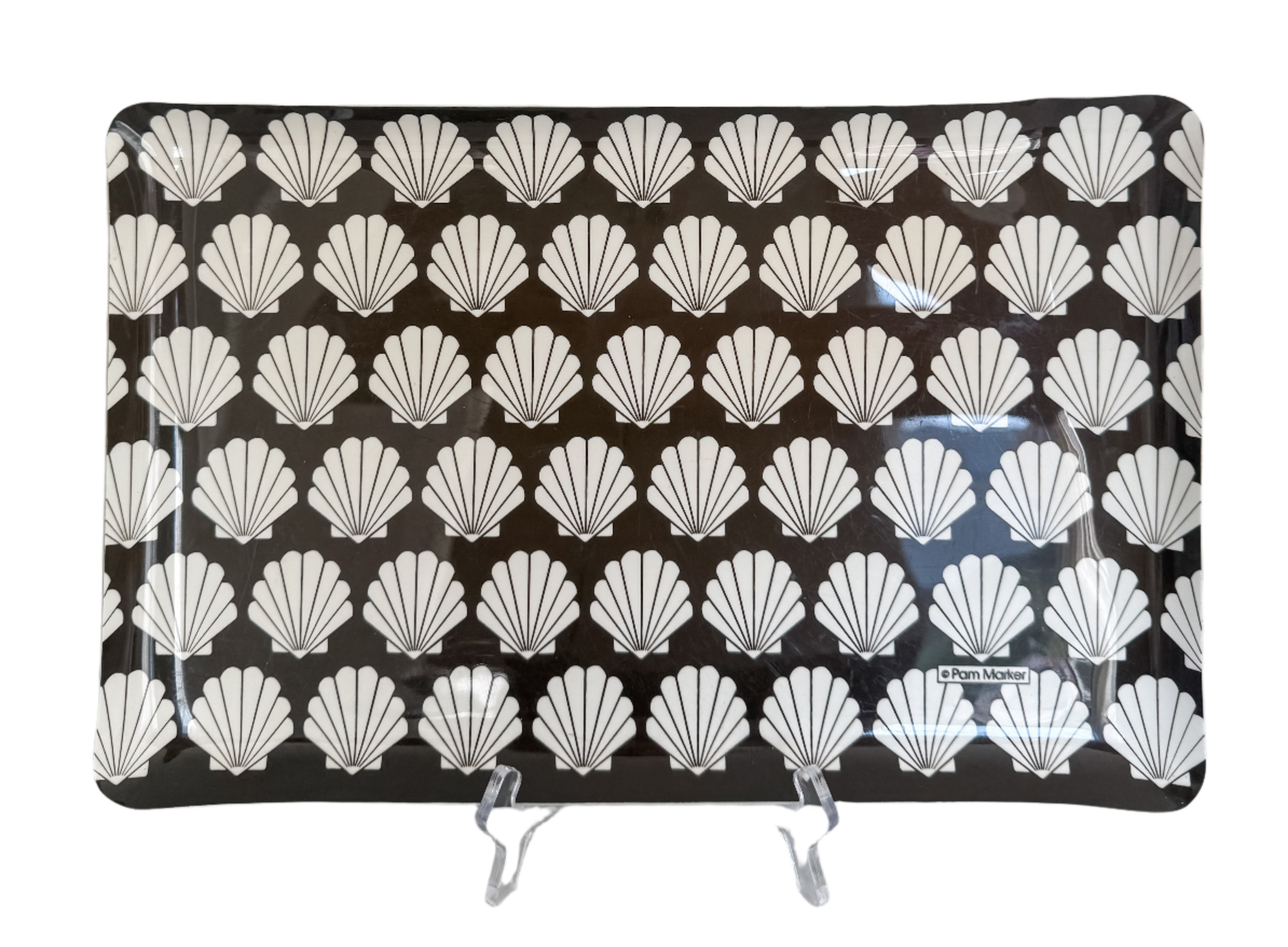 Vintage Acrylic Serving Tray