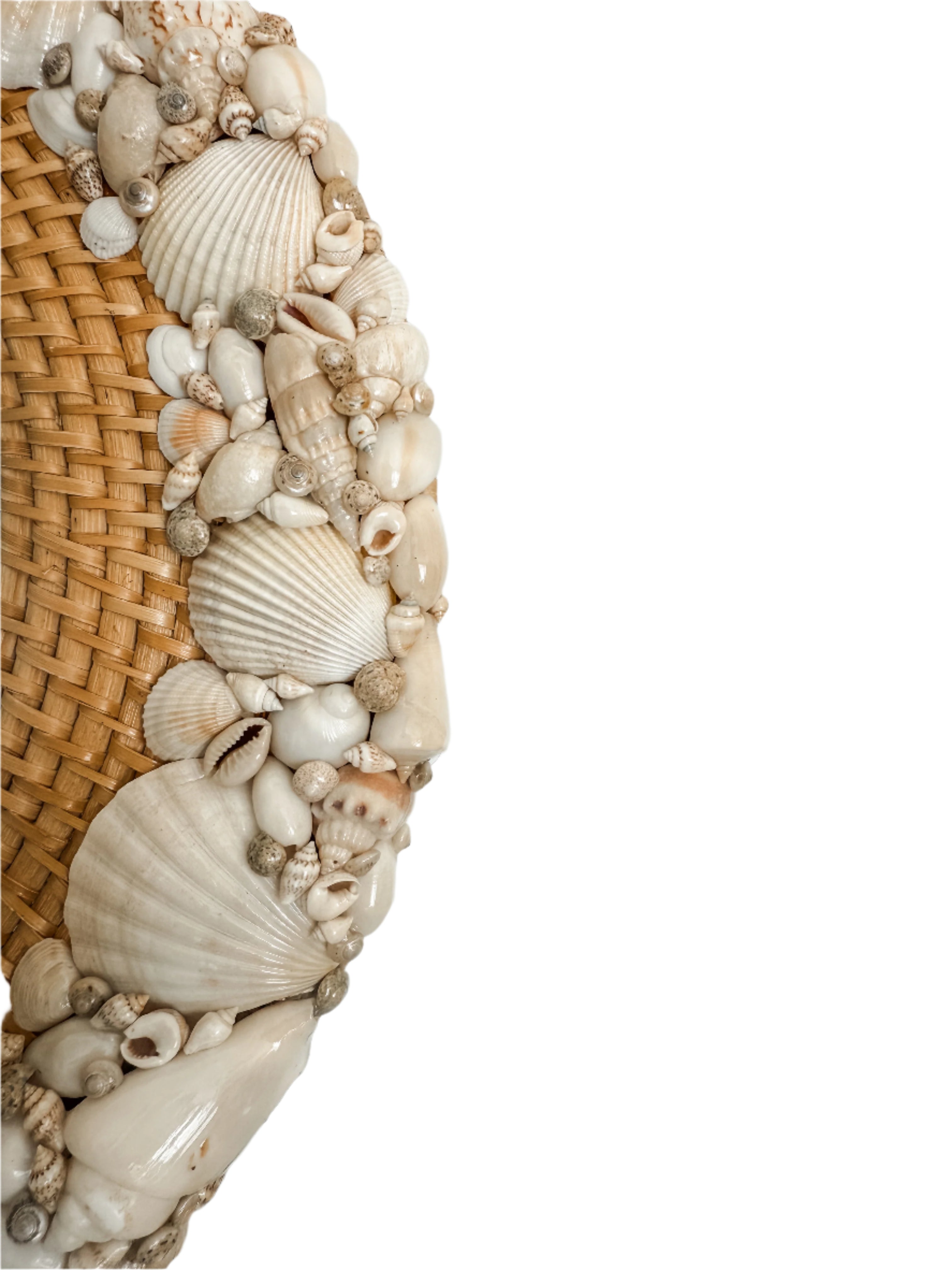Woven Shell Mirror