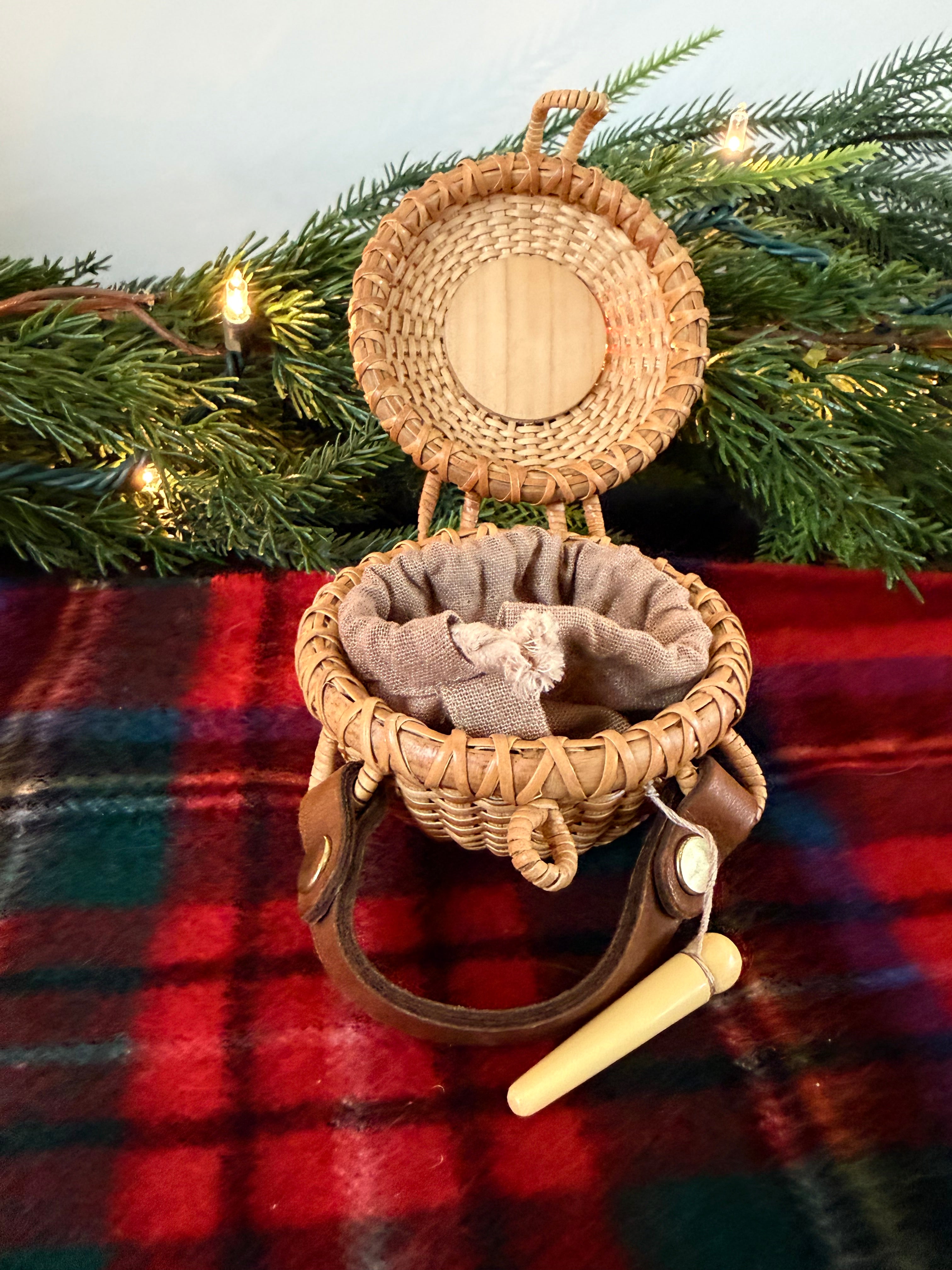 Miniature Nantucket Basket Bag